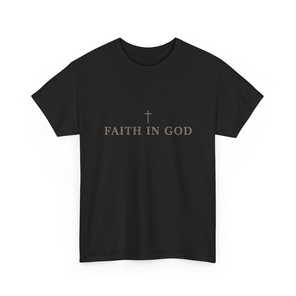 Saints Supply Co - Faith in God Graphic Tee - Black