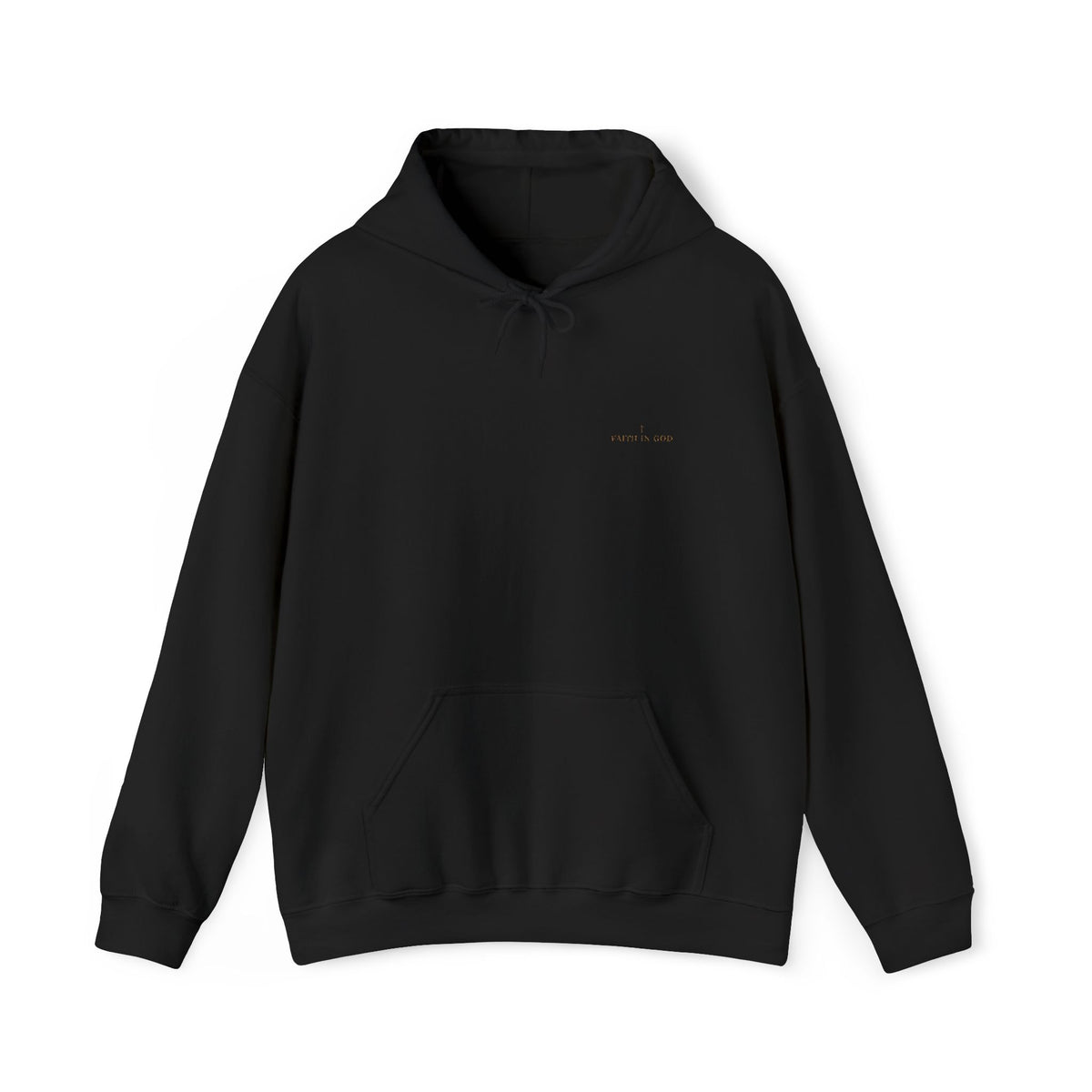 Saints Supply Co - Signature Left Chest Embroidered Hoodie - Black