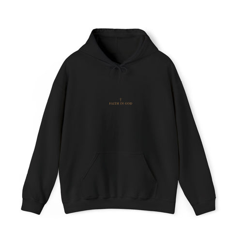 Saints Supply Co - Center Embroidery Hoodie - Black