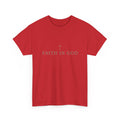 Saints Supply Co - Faith in God Graphic Tee - Red