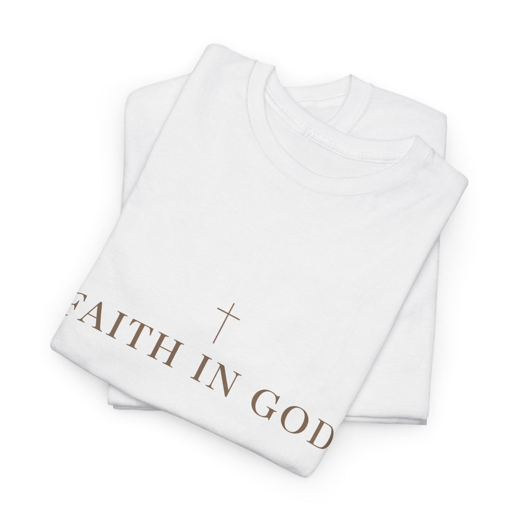 Saints Supply Co - Faith in God Graphic Tee - White