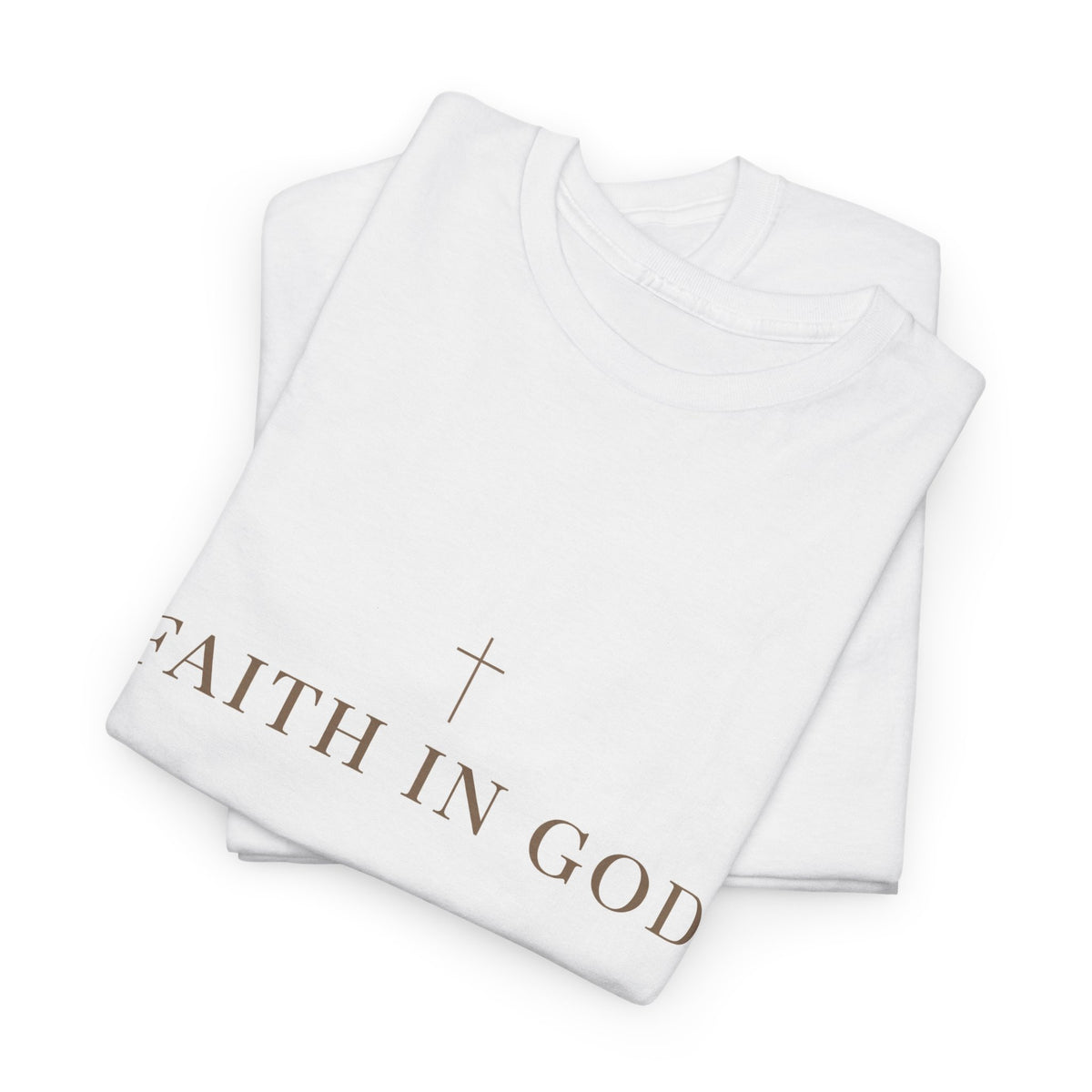Saints Supply Co - Faith in God Graphic Tee - White