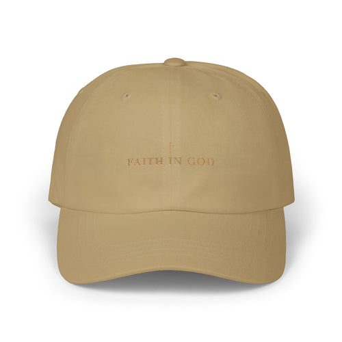 Saints Supply Co - Faith in God Dad Hat