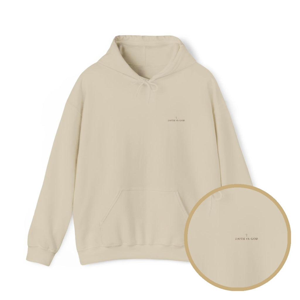 Saints Supply Co - Signature Left Chest Embroidered Hoodie - Sand