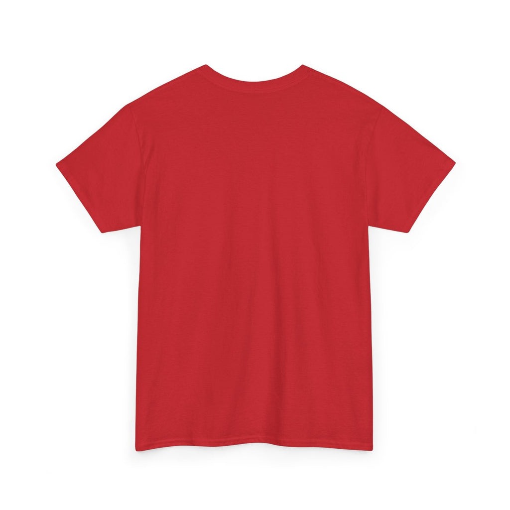 Saints Supply Co Faith in God graphic tee, Red, back view