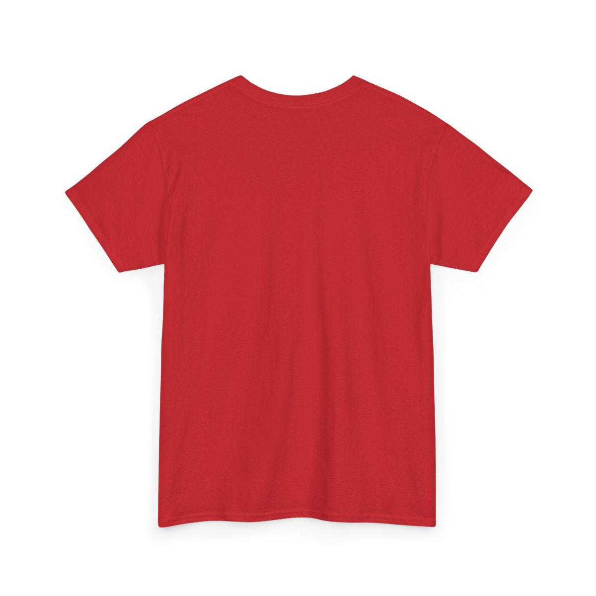 Saints Supply Co Faith in God graphic tee, Red, back view